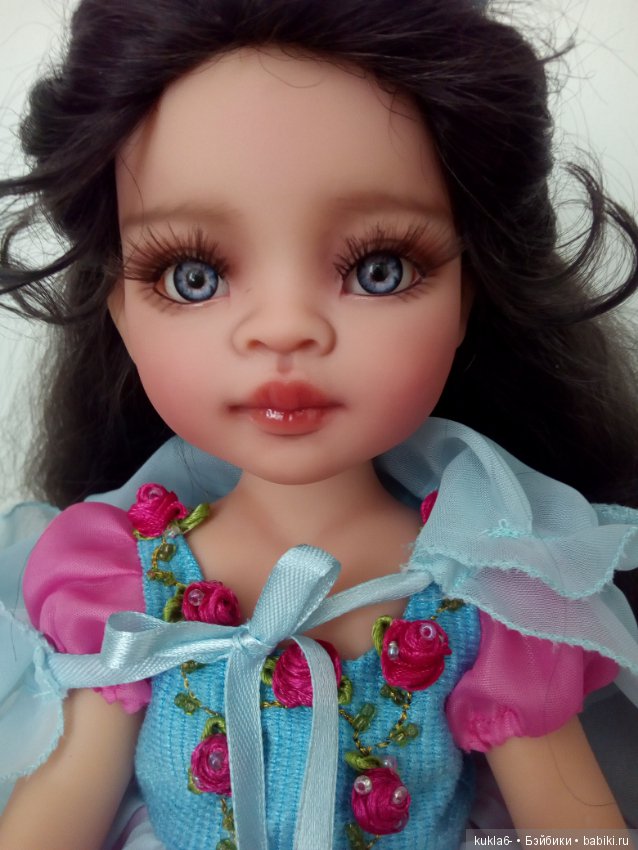 Жизнь прекрасна — ООАК Paola Reina (Паола Рейна) и испанских кукол: перерисовка (фото 4)