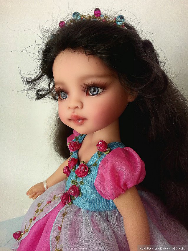 Жизнь прекрасна — ООАК Paola Reina (Паола Рейна) и испанских кукол: перерисовка (фото 9)