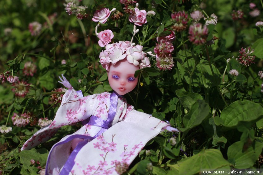 ООАК Сакура Monster High — ООАК и репейнт кукол (Custom): Barbie (фото 7)