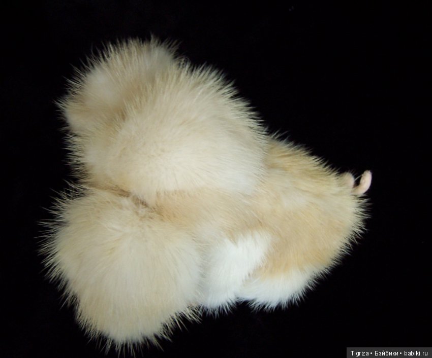 Поросенок-тедди из натуральной норки