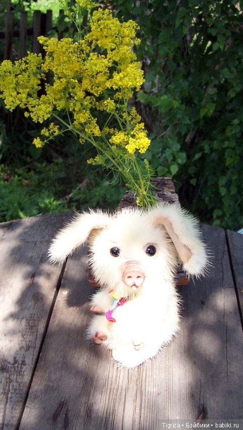 Поросенок-тедди из натуральной норки (фото 3)