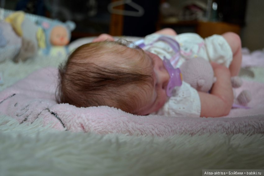 Малышка Леви родилась. Кукла реборн Анны Морозовой