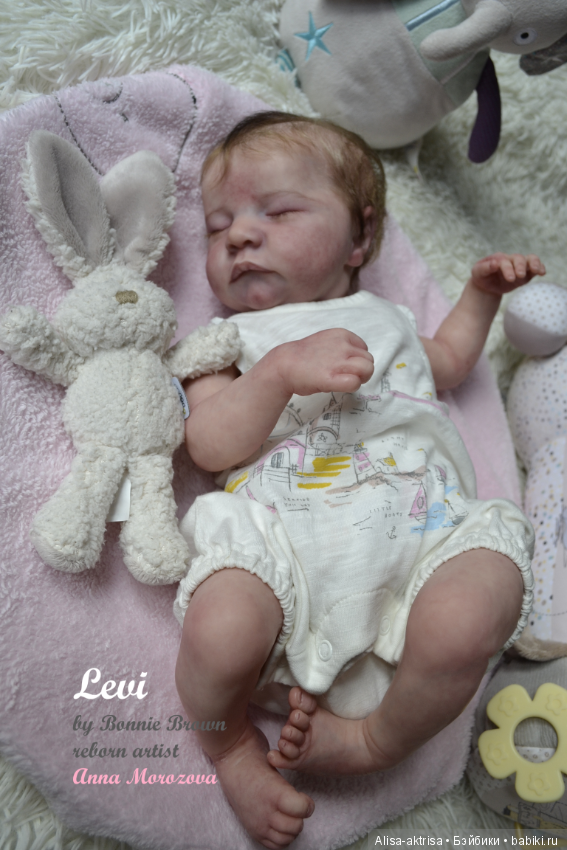 Малышка Леви родилась. Кукла реборн Анны Морозовой