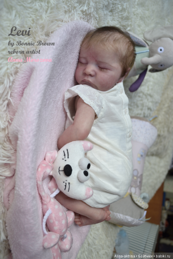 Малышка Леви родилась. Кукла реборн Анны Морозовой