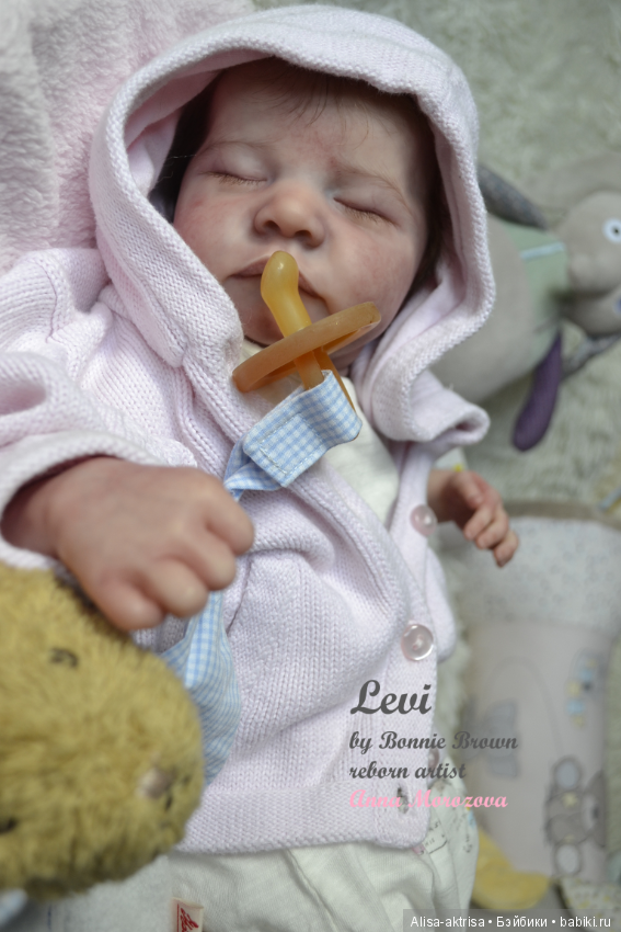 Малышка Леви родилась. Кукла реборн Анны Морозовой