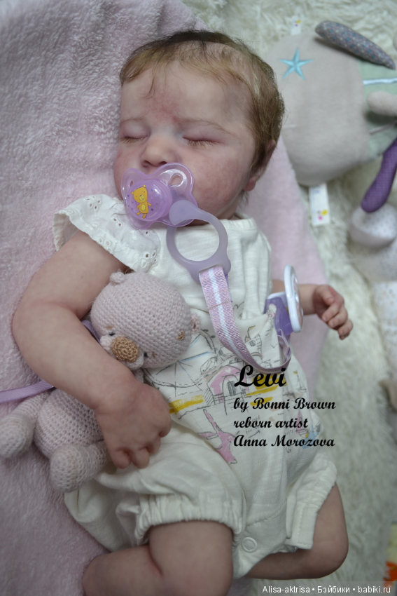 Малышка Леви родилась. Кукла реборн Анны Морозовой (фото 3)
