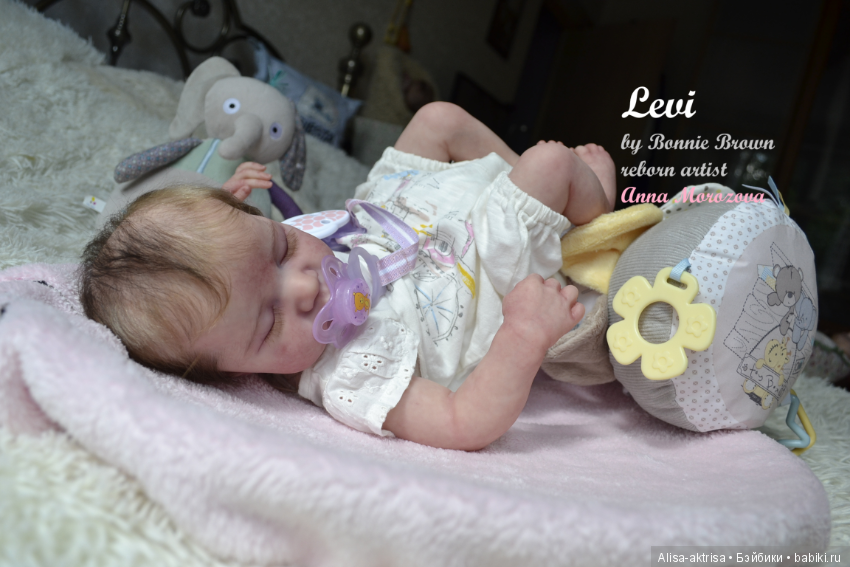 Малышка Леви родилась. Кукла реборн Анны Морозовой