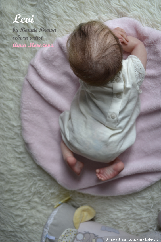 Малышка Леви родилась. Кукла реборн Анны Морозовой