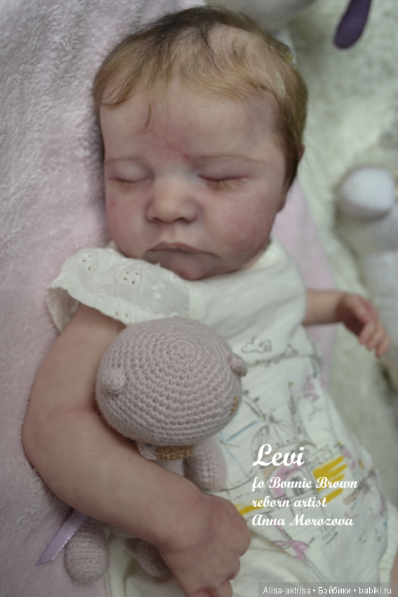 Малышка Леви родилась. Кукла реборн Анны Морозовой