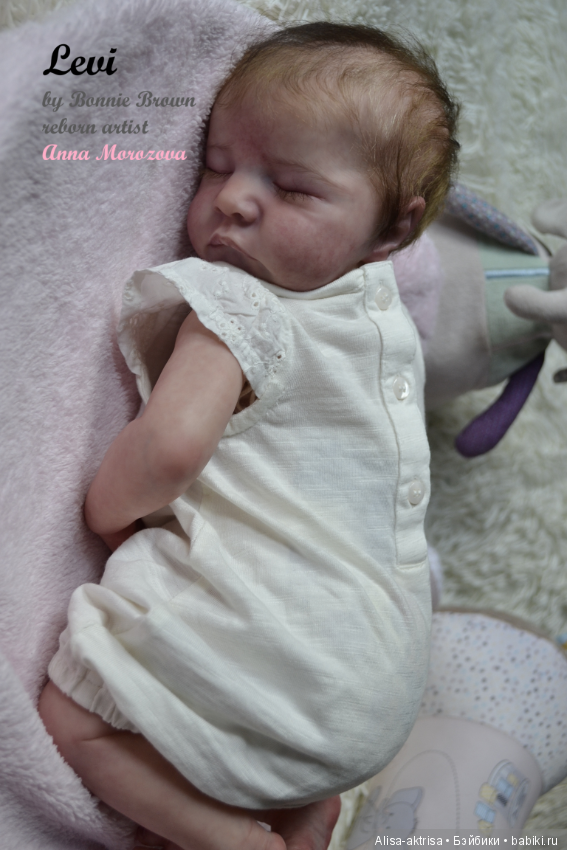 Малышка Леви родилась. Кукла реборн Анны Морозовой
