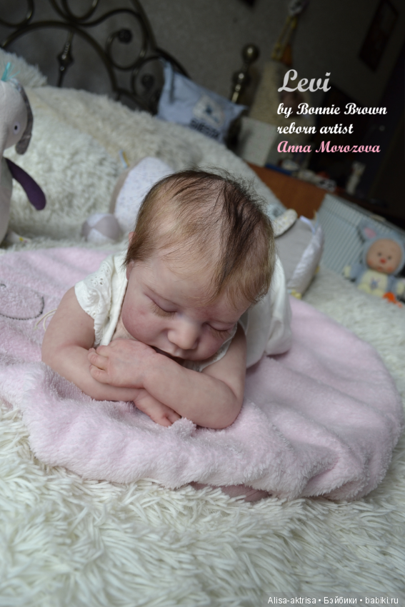 Малышка Леви родилась. Кукла реборн Анны Морозовой