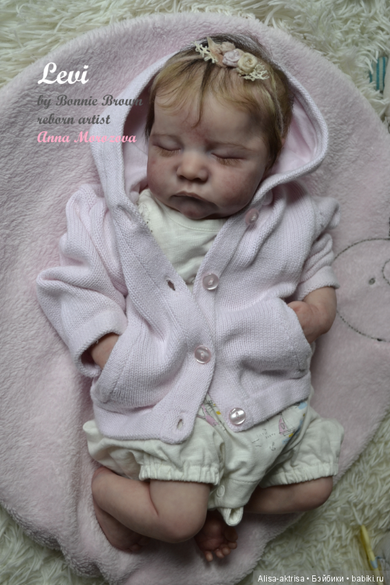 Малышка Леви родилась. Кукла реборн Анны Морозовой