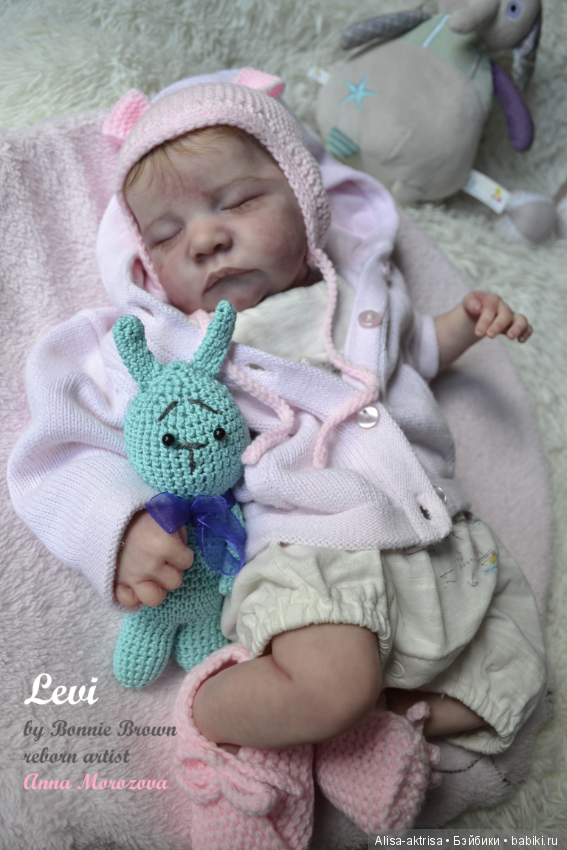 Малышка Леви родилась. Кукла реборн Анны Морозовой