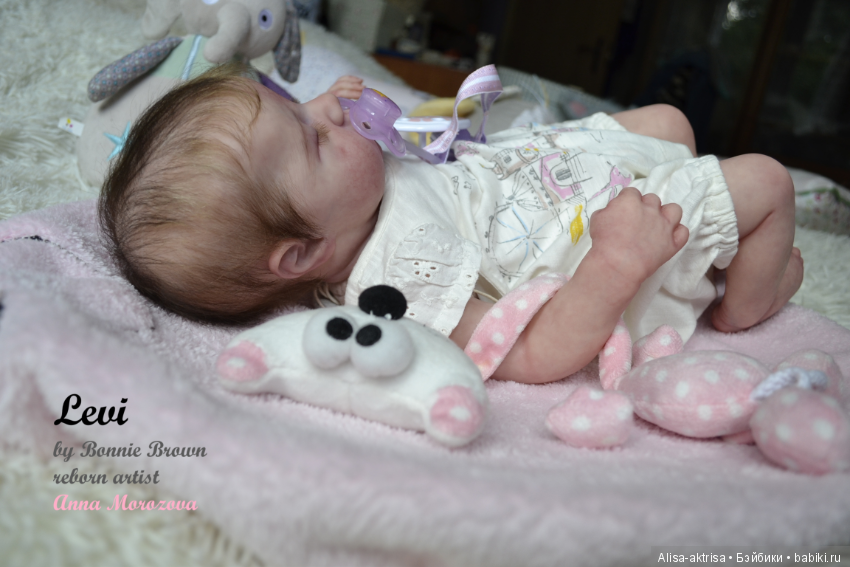 Малышка Леви родилась. Кукла реборн Анны Морозовой