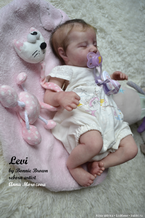 Малышка Леви родилась. Кукла реборн Анны Морозовой