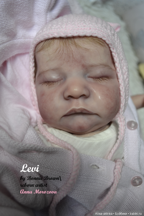 Малышка Леви родилась. Кукла реборн Анны Морозовой