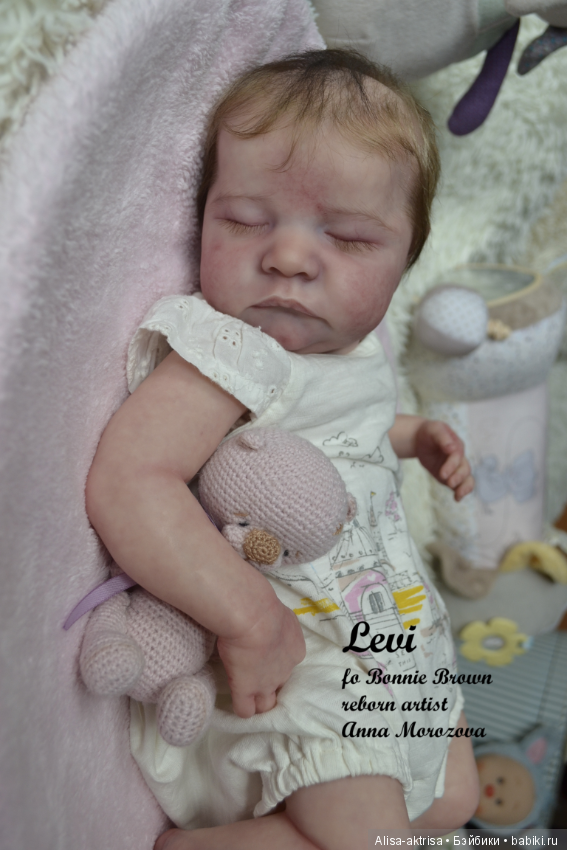 Малышка Леви родилась. Кукла реборн Анны Морозовой (фото 2)