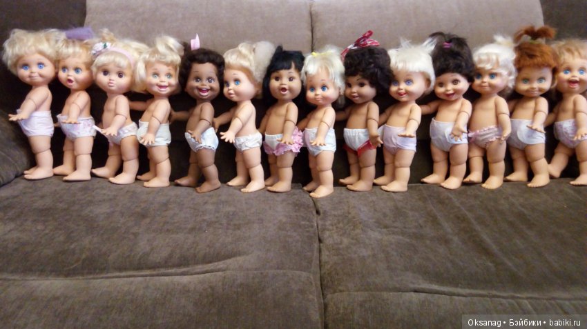 Моя куклосемья — Куклы Galoob Baby Face (Фейсинки): винтаж 90 (фото 2)