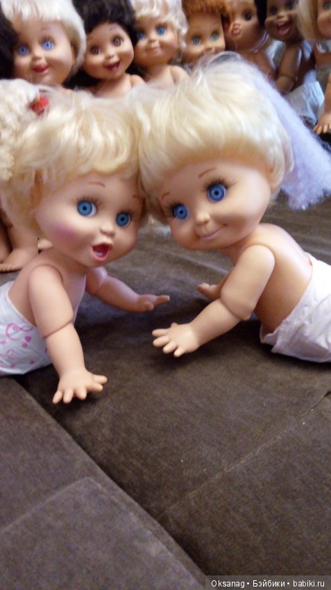 Моя куклосемья — Куклы Galoob Baby Face (Фейсинки): винтаж 90 (фото 3)