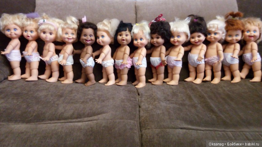 Моя куклосемья — Куклы Galoob Baby Face (Фейсинки): винтаж 90 (фото 8)