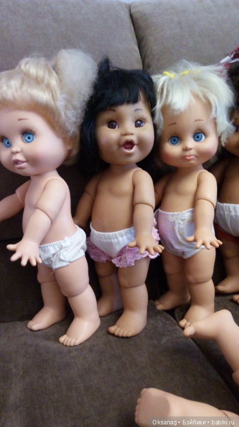 Моя куклосемья — Куклы Galoob Baby Face (Фейсинки): винтаж 90 (фото 7)