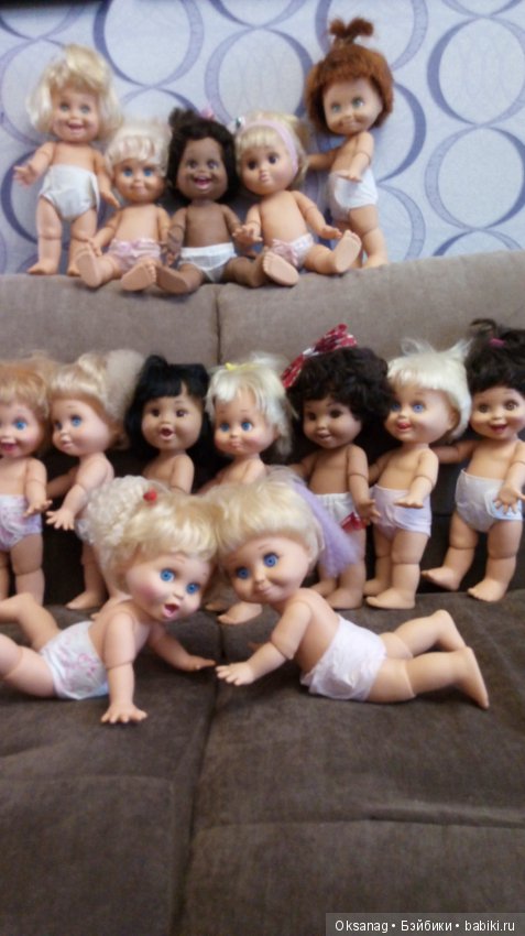 Моя куклосемья — Куклы Galoob Baby Face (Фейсинки): винтаж 90 (фото 9)