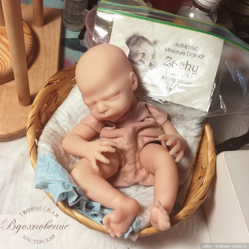 Миниреборн из молда Zachy от Marita Winters