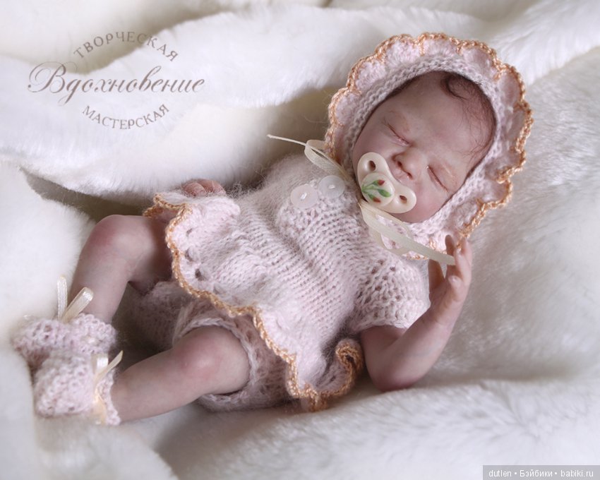 Миниреборн из молда Zachy от Marita Winters (фото 5)