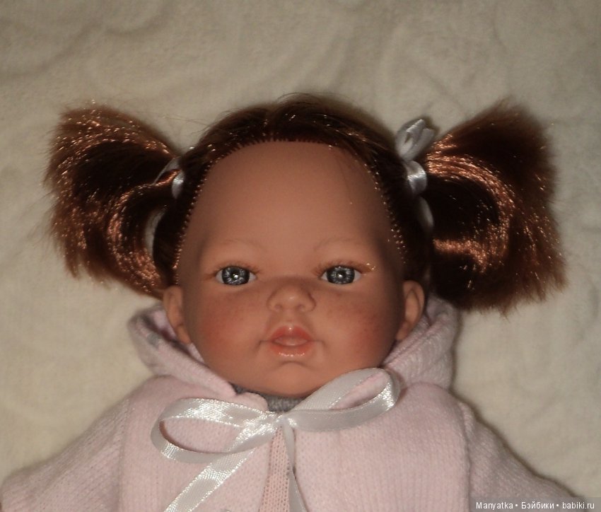 Полная перепрошивка волос малышке llorens