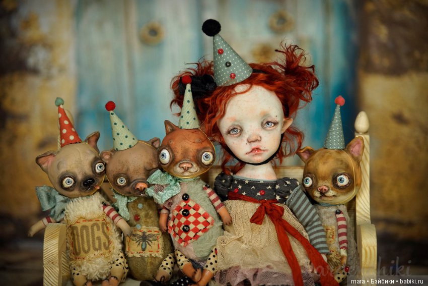 Куклы Kardenchiki art dolls, фото авторов (фото 6)