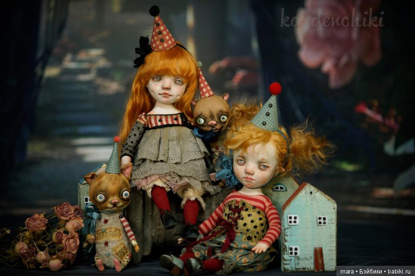 Куклы Kardenchiki art dolls, фото авторов (фото 4)