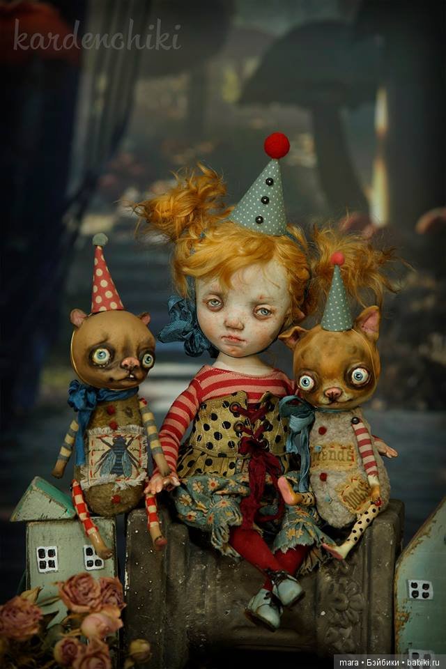 Куклы Kardenchiki art dolls, фото авторов