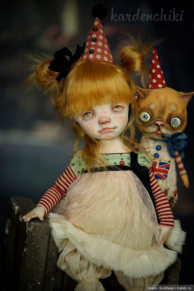 Куклы Kardenchiki art dolls, фото авторов