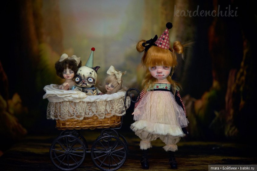 Куклы Kardenchiki art dolls, фото авторов