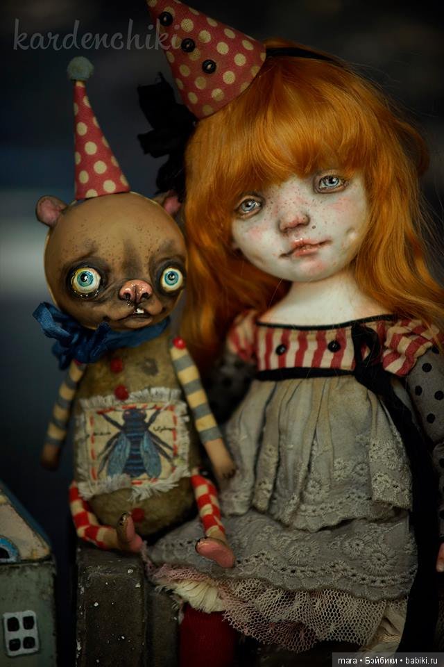 Куклы Kardenchiki art dolls, фото авторов