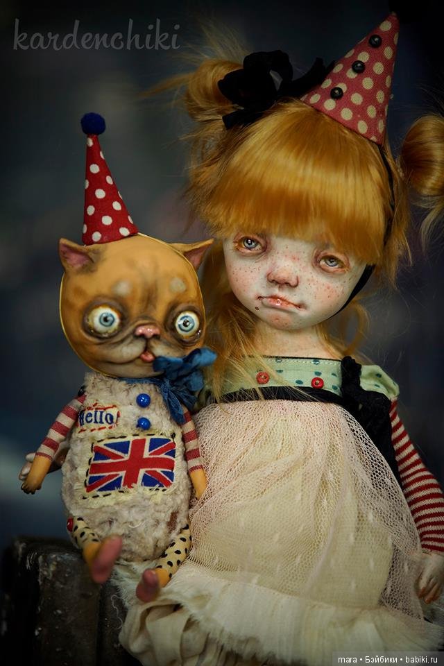 Куклы Kardenchiki art dolls, фото авторов