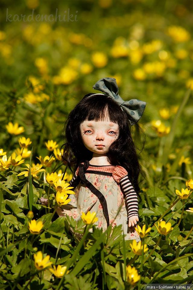 Куклы Kardenchiki art dolls, фото авторов