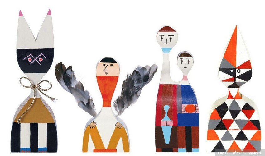 Деревянные куклы Александра Жирара (1907-1993) (фото 3)