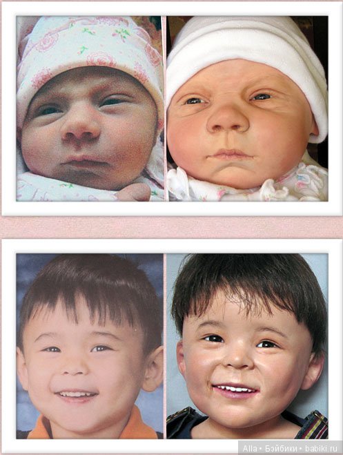 Портретные куклы Ping Lau