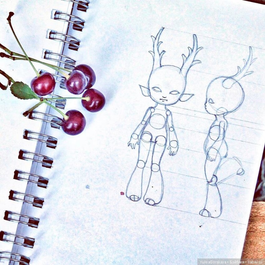 Нежданная муза — Авторские шарнирные куклы своими руками: лепка