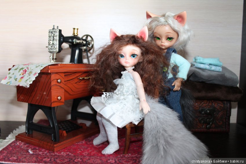 Швейная машинка — Фотоистории с куклами BJD (БЖД): сериалы (фото 6)