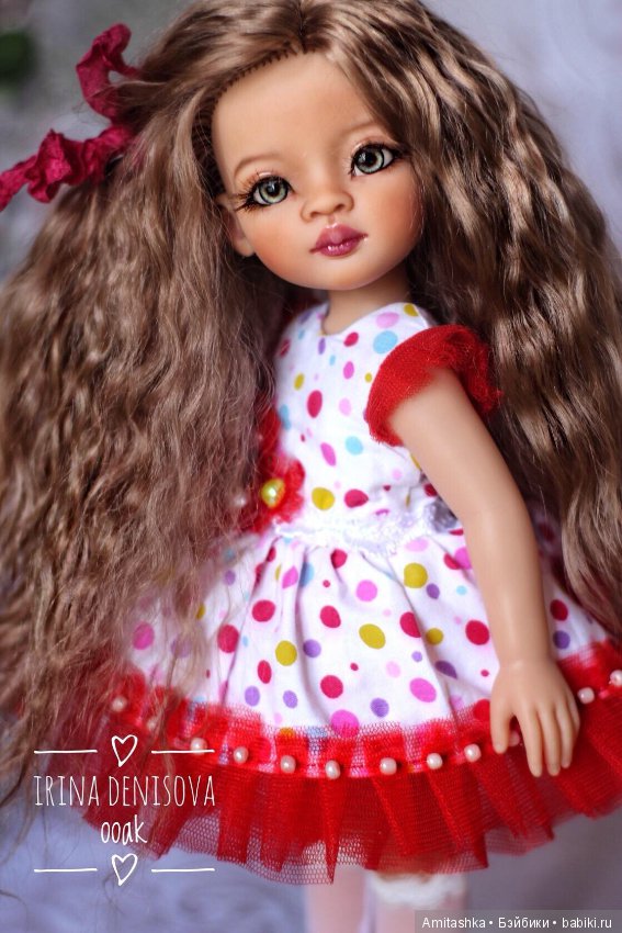 Адель ООАК Паола Рейна — ООАК Paola Reina (Паола Рейна) и испанских кукол: перерисовка (фото 5)