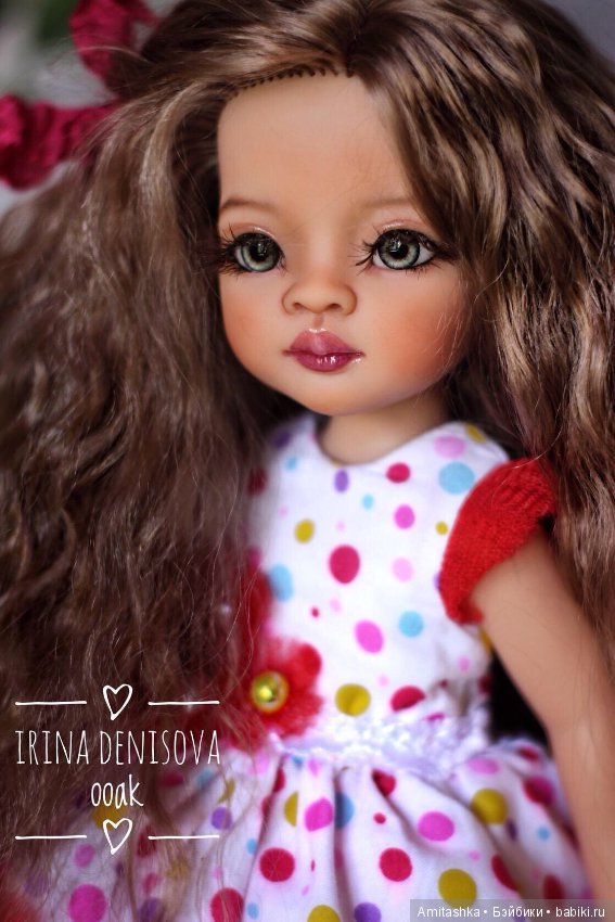 Адель ООАК Паола Рейна — ООАК Paola Reina (Паола Рейна) и испанских кукол: перерисовка (фото 3)