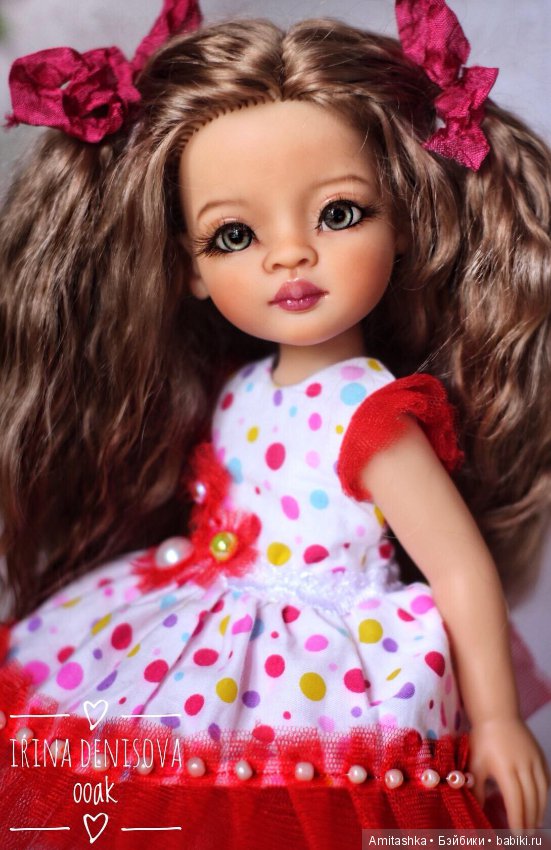 Адель ООАК Паола Рейна — ООАК Paola Reina (Паола Рейна) и испанских кукол: перерисовка (фото 7)