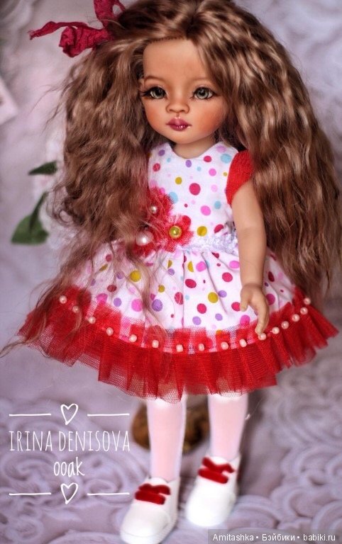 Адель ООАК Паола Рейна — ООАК Paola Reina (Паола Рейна) и испанских кукол: перерисовка (фото 8)