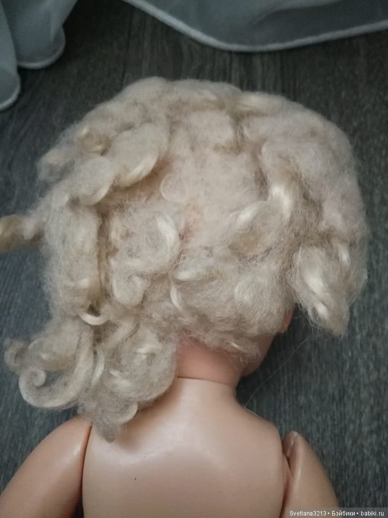 Кукла «Весна» после реставрации (фото 9)