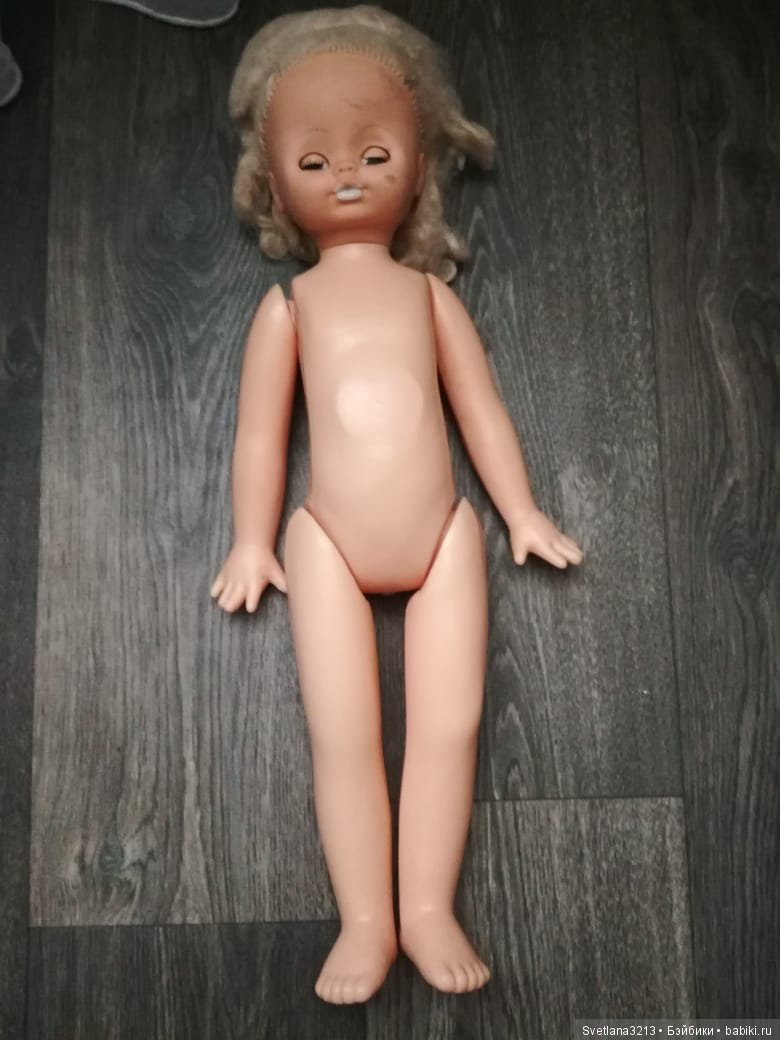 Кукла «Весна» после реставрации (фото 5)