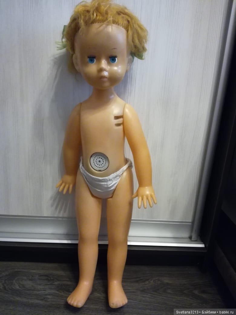 Кукла после реставрации — Реставрация и преображение кукол: ремонт (фото 3)