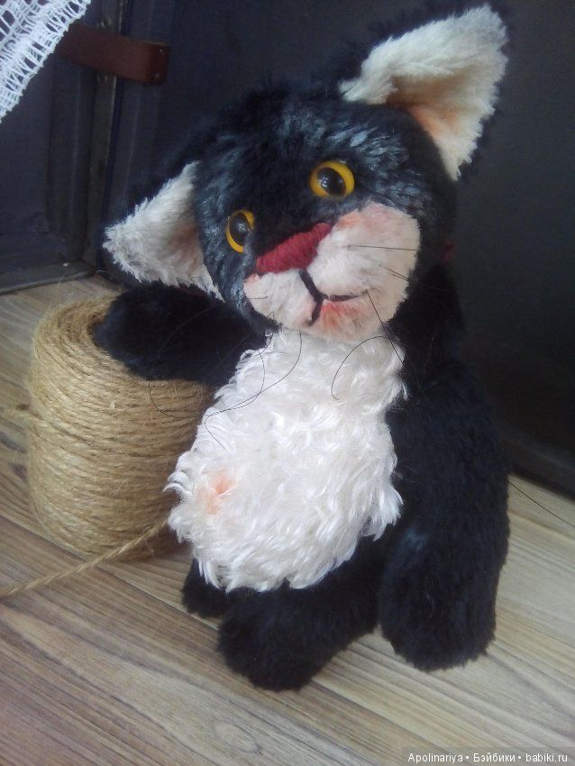 Вайо, котёнок-тедди — Авторские мишки Тедди и друзья: фото