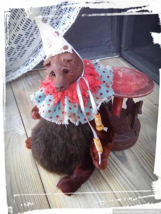 Баджо, мишка-тедди-долл, коллекция Винтажный цирк